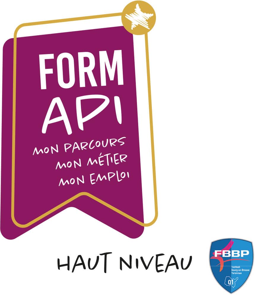 Logo FORMAPI Haut Niveau Football Bourg-en-Bresse Peronnas 01