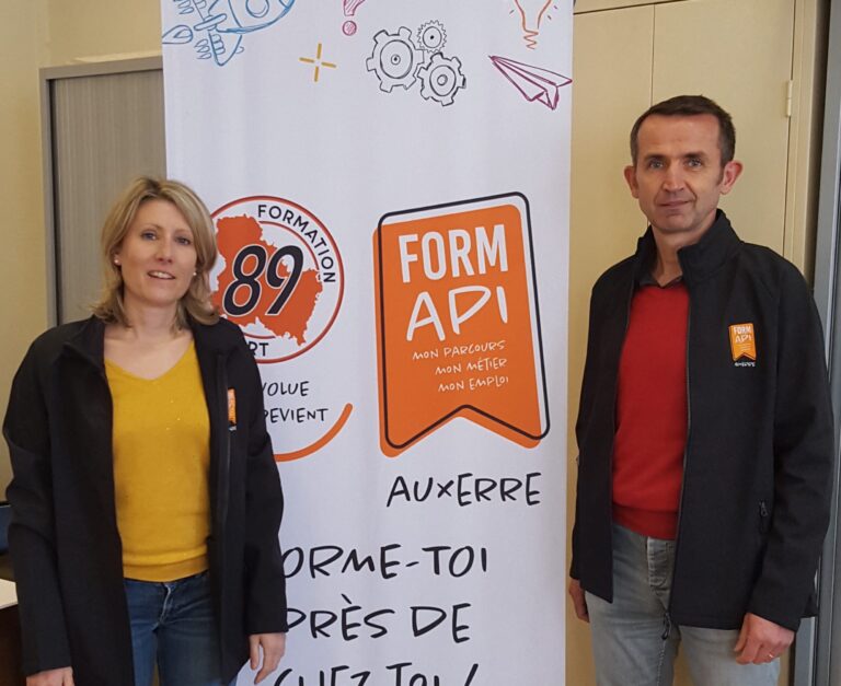 Nathalie MANGEON et Christophe BATAILLE - FORMAPI Auxerre