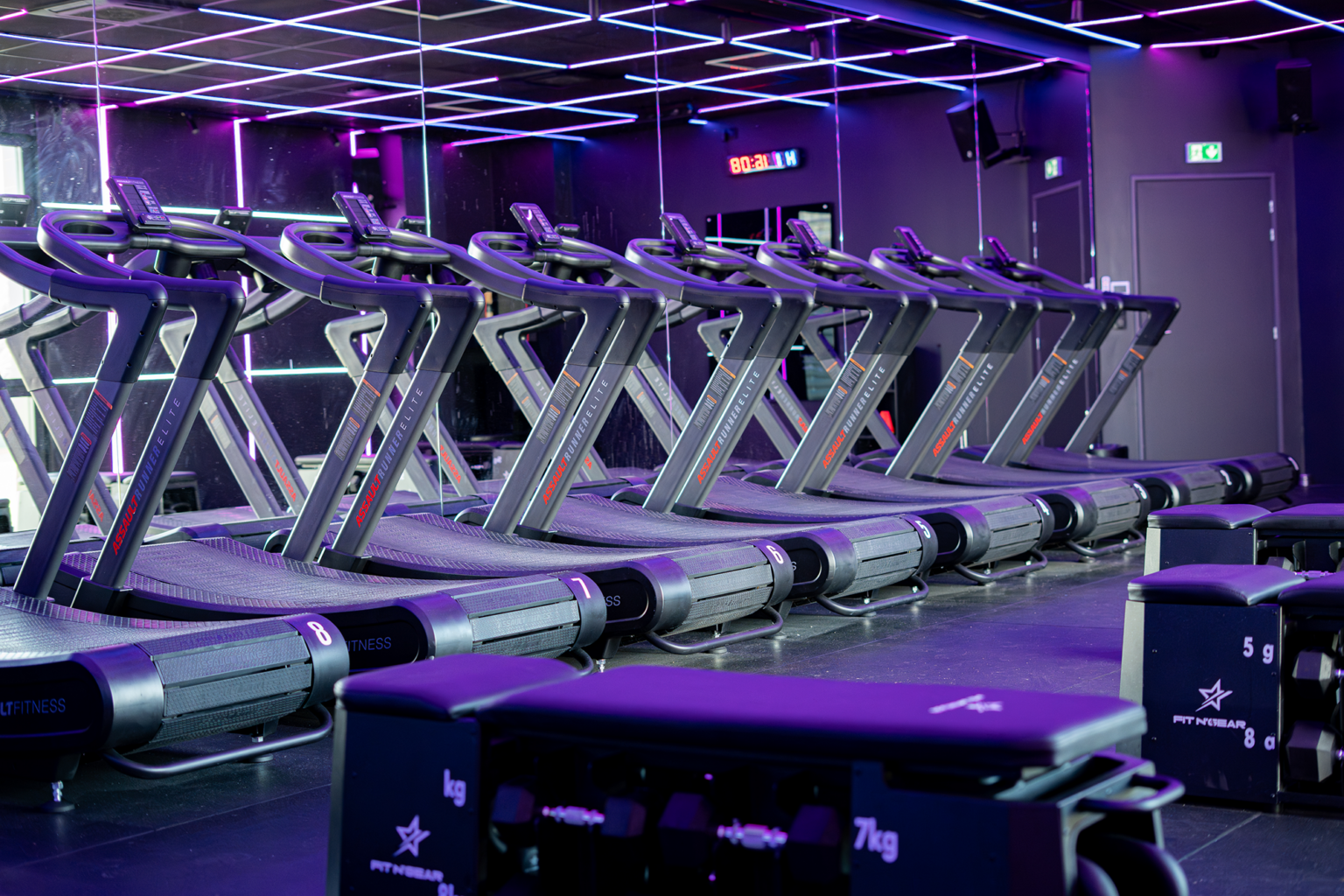 Salle d'entrainement