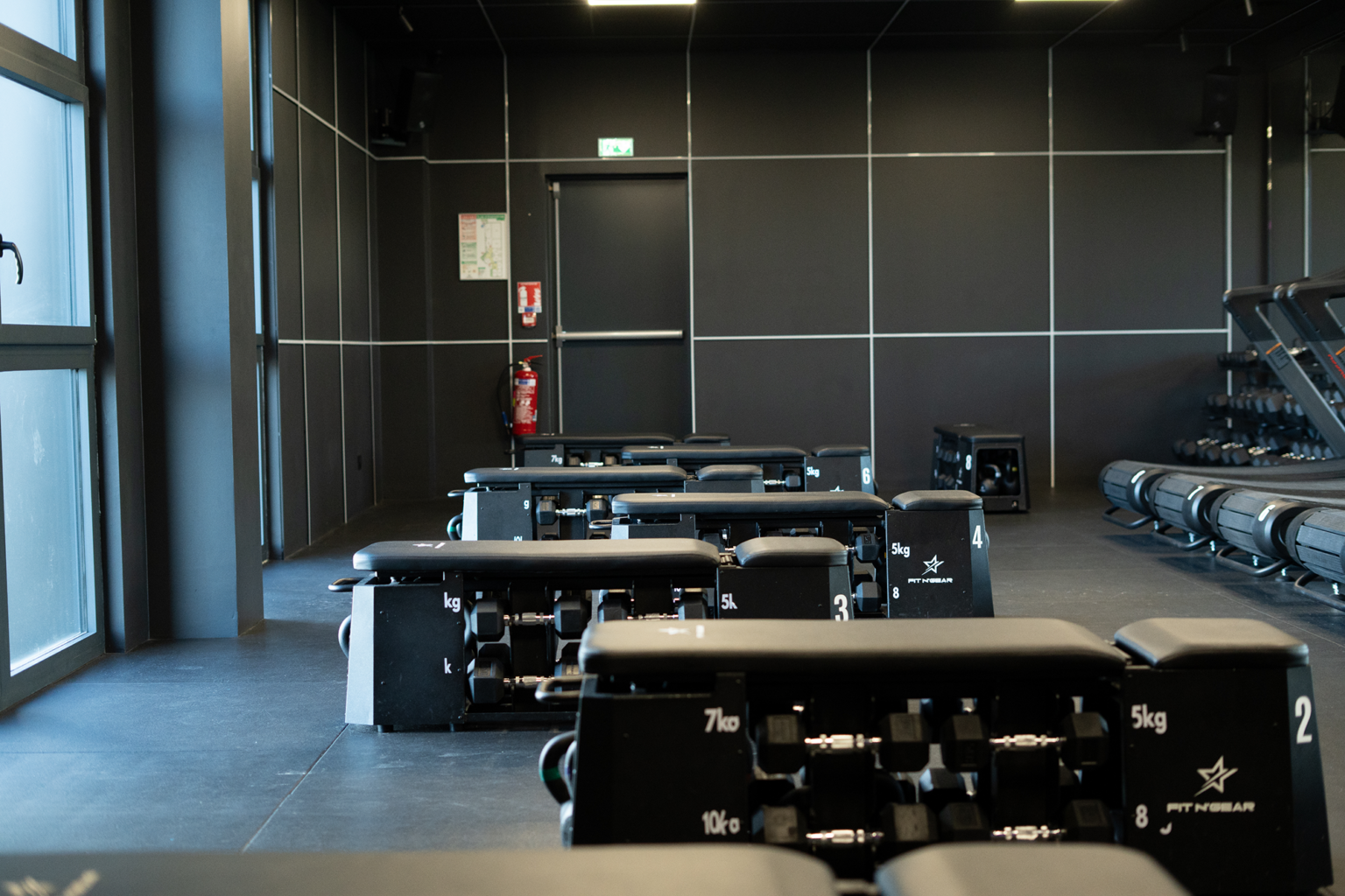 Salle d'entrainement