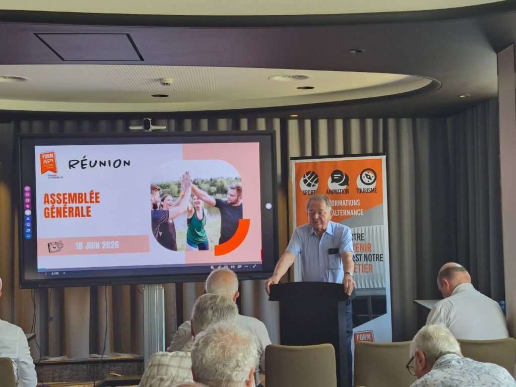 Bernard DEPIEERE, président de FORMAPI, 1er CFA du sport animation tourisme