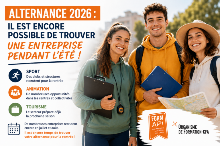 alternance été 2026 formation en alternance formapi